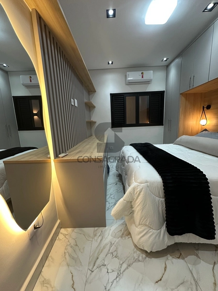 Casa toda mobiliada nova no Bairro Caiçara em Praia Grande: 8ª foto da galeria de imagens do imóvel