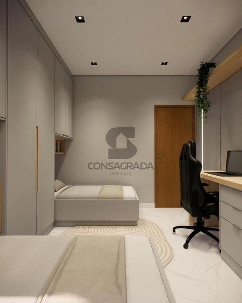 Casa toda mobiliada nova no Bairro Caiçara em Praia Grande: 17ª foto da galeria de imagens do imóvel