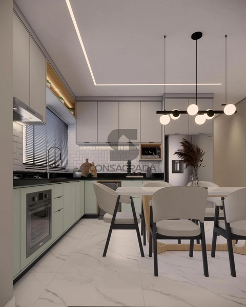 Casa toda mobiliada nova no Bairro Caiçara em Praia Grande: 10ª foto da galeria de imagens do imóvel