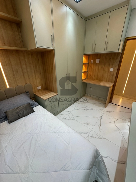 Casa toda mobiliada nova no Bairro Caiçara em Praia Grande: 13ª foto da galeria de imagens do imóvel