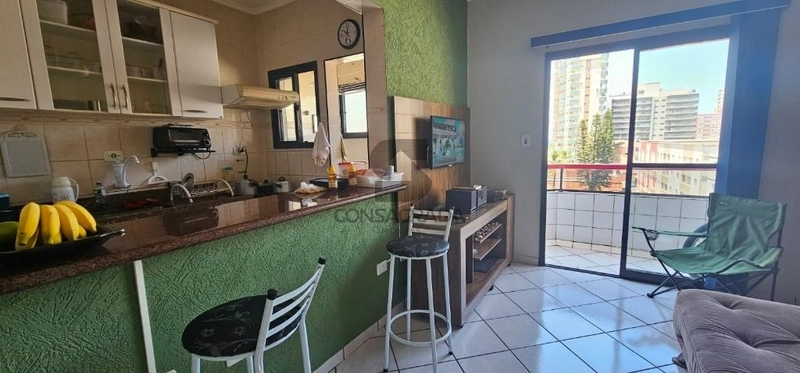 Apartamento na Praia Grande no Bairro Vila Tupi: 1ª foto da galeria de imagens do imóvel
