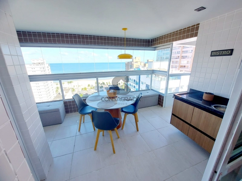 Apartamento na Praia Grande no Bairro Boqueirão.: 2ª foto da galeria de imagens do imóvel