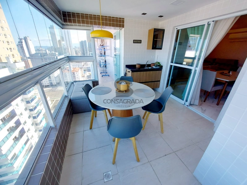 Apartamento na Praia Grande no Bairro Boqueirão.: 3ª foto da galeria de imagens do imóvel