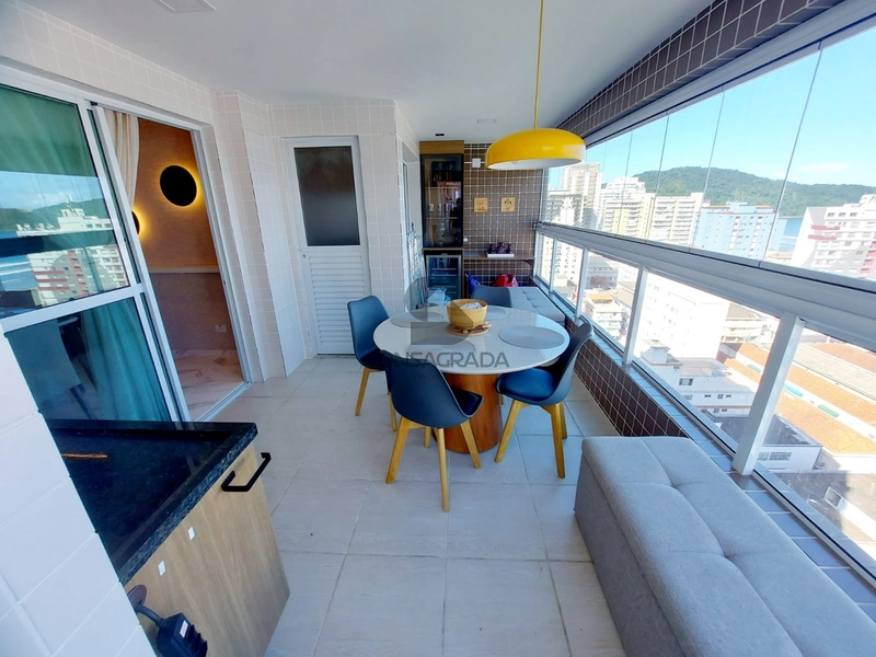 Apartamento na Praia Grande no Bairro Boqueirão.: 1ª foto da galeria de imagens do imóvel