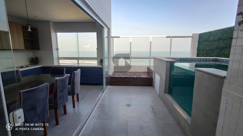 Cobertura na Praia Grande no Bairro Ocian.: 2ª foto da galeria de imagens do imóvel