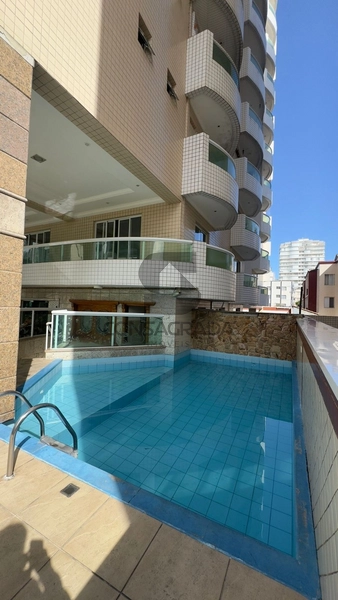 Apartamento na Praia Grande no Bairro Guilhermina.: 1ª foto da galeria de imagens do imóvel