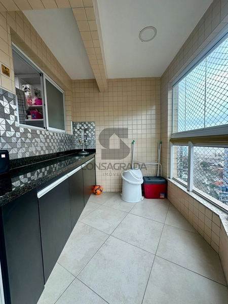 Apartamento na Praia Grande no Bairro Caiçara.: 5ª foto da galeria de imagens do imóvel