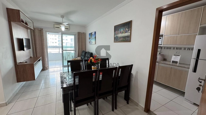 Apartamento na Praia Grande no Bairro Guilhermina.: 3ª foto da galeria de imagens do imóvel