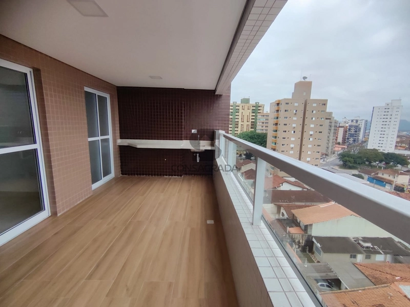 Apartamento na Praia Grande no Bairro Vila Tupi.: 1ª foto da galeria de imagens do imóvel
