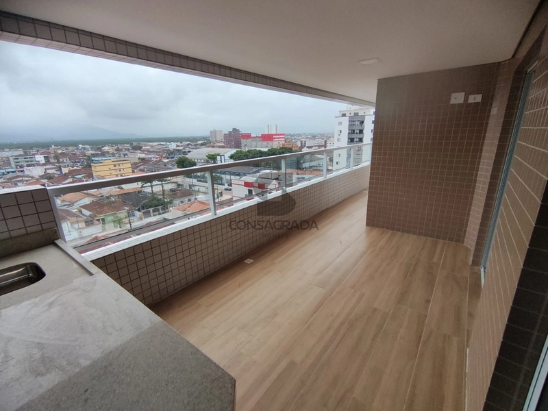 Apartamento na Praia Grande no Bairro Vila Tupi.: 3ª foto da galeria de imagens do imóvel