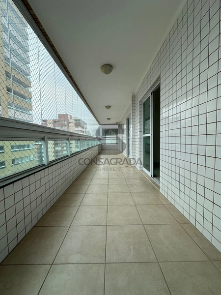 Apartamento na Praia Grande no Bairro Guilhermina.: 3ª foto da galeria de imagens do imóvel