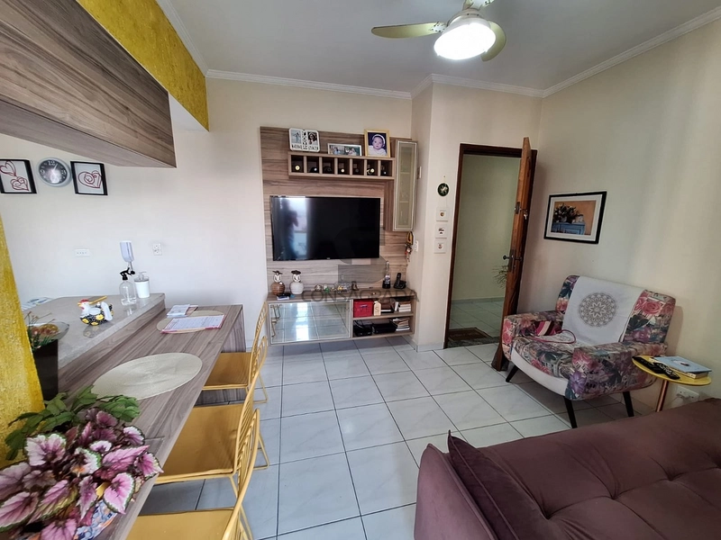 Apartamento na Praia Grande no Vila Tupi.: 4ª foto da galeria de imagens do imóvel