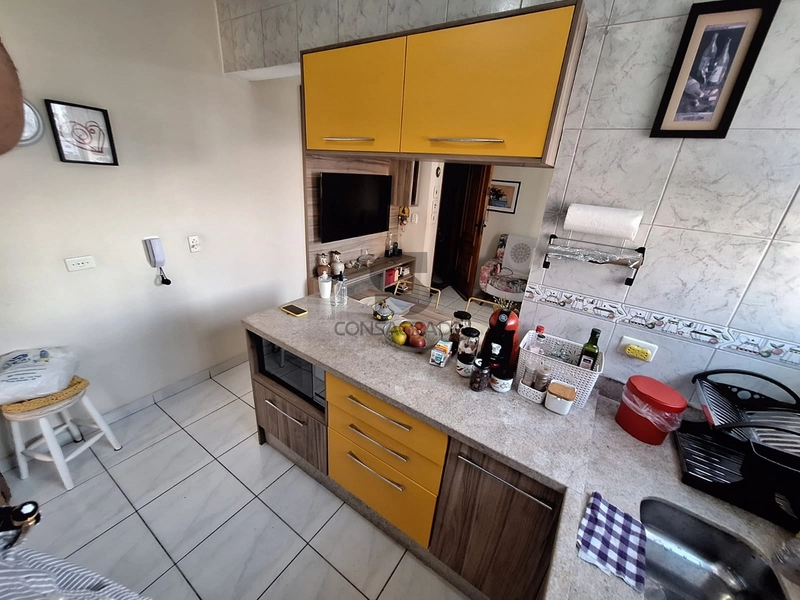 Apartamento na Praia Grande no Vila Tupi.: 3ª foto da galeria de imagens do imóvel