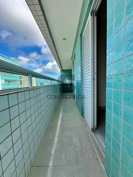 Apartamento na Praia Grande no Bairro Canto do Forte.: 3ª foto da galeria de imagens do imóvel
