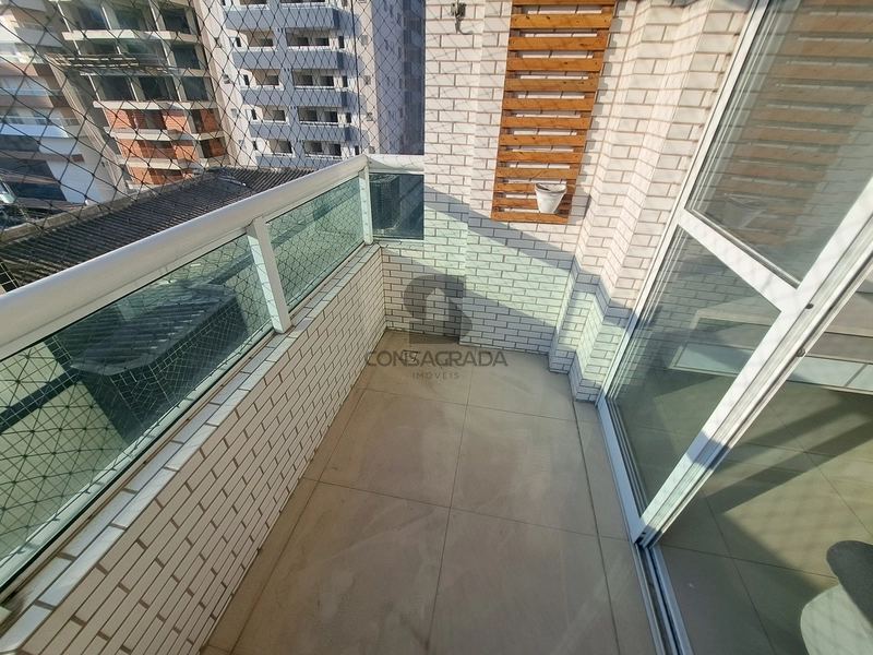 Apartamento na Praia Grande no Bairro Guilhermina.: 3ª foto da galeria de imagens do imóvel