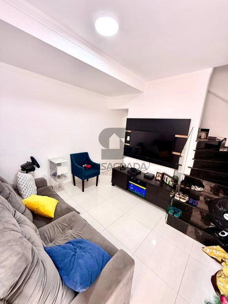 Sobrado em condomínio  em Praia Grande no Bairro Canto do Forte.: 3ª foto da galeria de imagens do imóvel