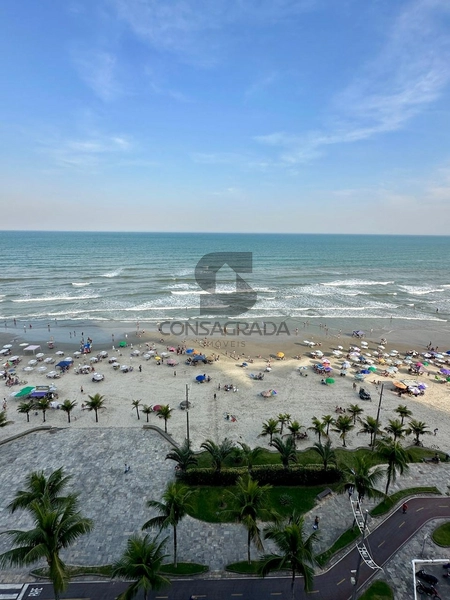 Apartamento frente total para o mar em Praia Grande no bairro Caiçara: 1ª foto da galeria de imagens do imóvel