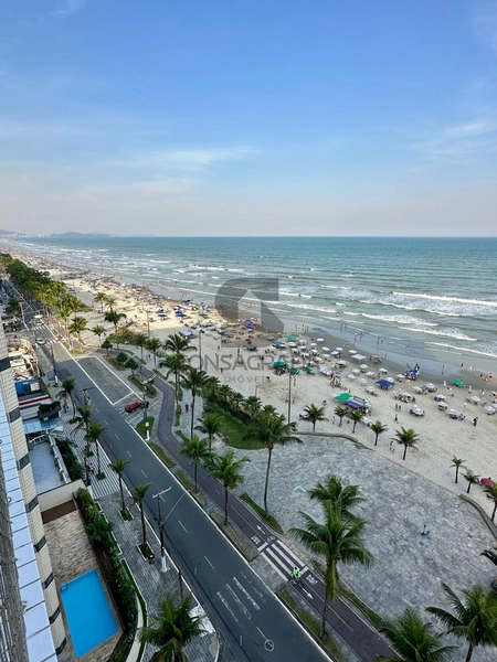 Apartamento frente total para o mar em Praia Grande no bairro Caiçara: 2ª foto da galeria de imagens do imóvel