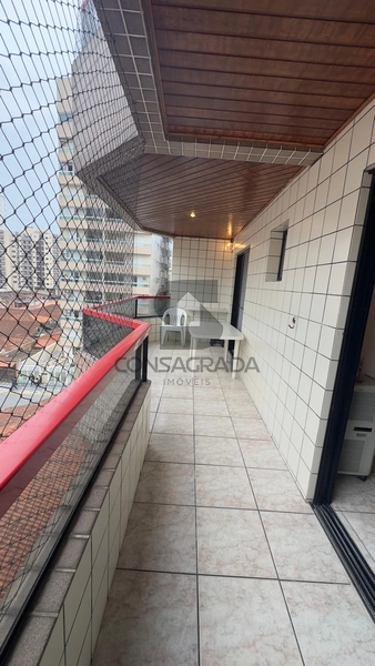 Apartamento na Praia Grande no Bairro Vila Tupi.: 3ª foto da galeria de imagens do imóvel
