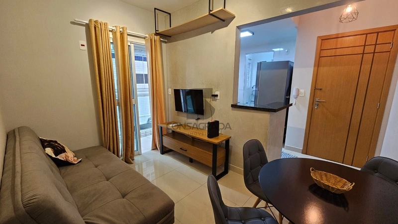 Apartamento na Praia Grande no Bairro Canto do Forte.: 4ª foto da galeria de imagens do imóvel