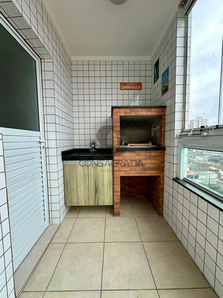 Apartamento na Praia Grande no Bairro Guilhermina.: 5ª foto da galeria de imagens do imóvel