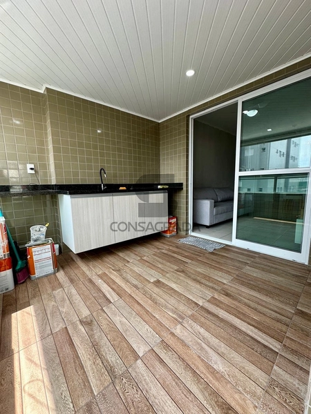Apartamento na Praia Grande no bairro Canto do Forte.: 1ª foto da galeria de imagens do imóvel