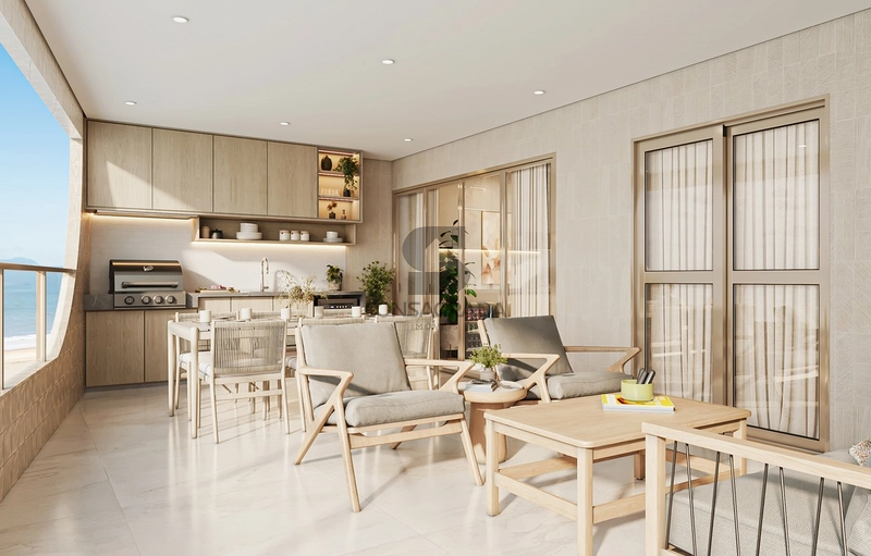 Lançamento na Praia Grande no Bairro Aviação frente mar.: 22ª foto da galeria de imagens do imóvel