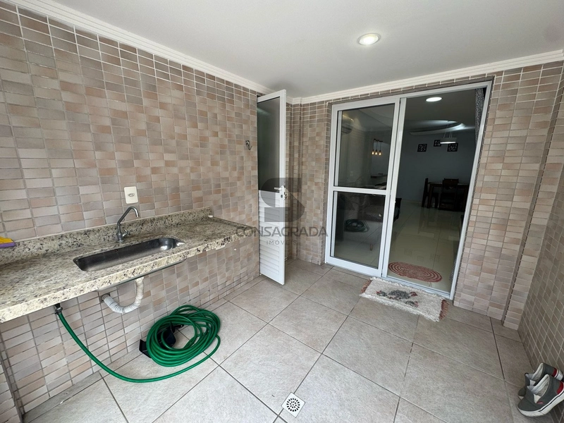 Apartamento no coração da Ocian em Praia Grande.: 2ª foto da galeria de imagens do imóvel