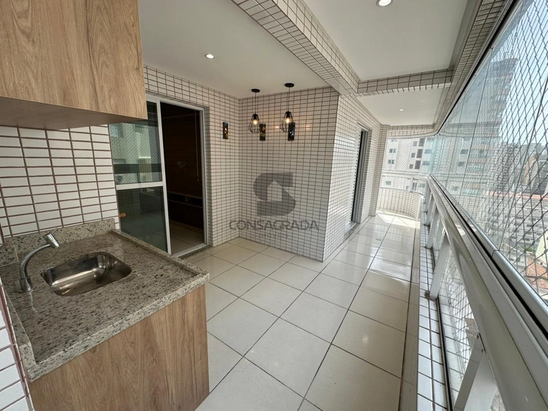 Apartamento na Praia Grande no Bairro Vila Tupi.: 1ª foto da galeria de imagens do imóvel
