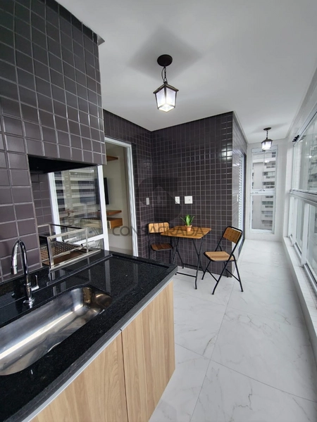 Apartamento na Praia Grande no Bairro canto do Forte.: 3ª foto da galeria de imagens do imóvel