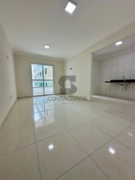 Apartamento na Praia Grande no Bairro Vila Caiçara.: 1ª foto da galeria de imagens do imóvel