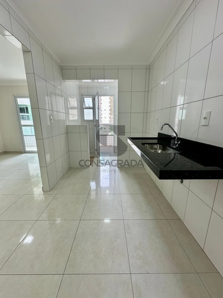 Apartamento na Praia Grande no Bairro Vila Caiçara.: 6ª foto da galeria de imagens do imóvel