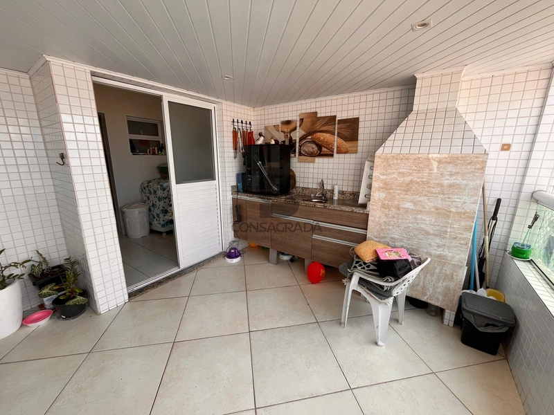 Apartamento na Praia Grande no Bairro Guilhermina.: 2ª foto da galeria de imagens do imóvel