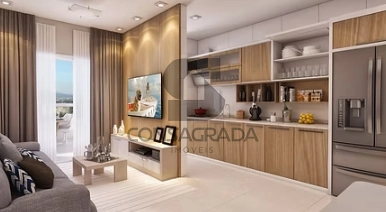Lançamento na Praia Grande no Bairro Vila Tupi.: 2ª foto da galeria de imagens do imóvel