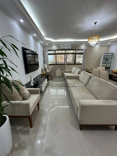 Apartamento na Praia Grande no Bairro Canto do Forte.: 5ª foto da galeria de imagens do imóvel