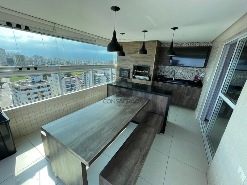 Cobertura na Praia Grande no bairro Guilhermina.: 2ª foto da galeria de imagens do imóvel