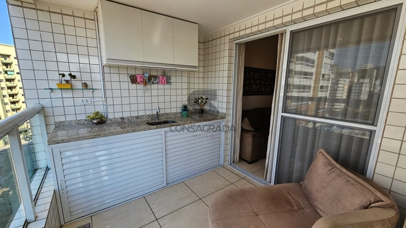 Apartamento na Praia Grande no Bairro No Guilhermina.: 6ª foto da galeria de imagens do imóvel