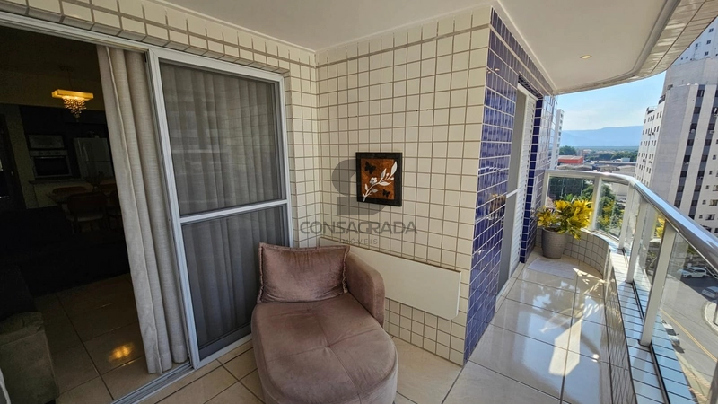 Apartamento na Praia Grande no Bairro No Guilhermina.: 7ª foto da galeria de imagens do imóvel