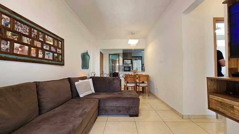 Apartamento na Praia Grande no Bairro No Guilhermina.