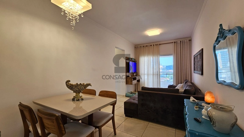 Apartamento na Praia Grande no Bairro No Guilhermina.: 2ª foto da galeria de imagens do imóvel