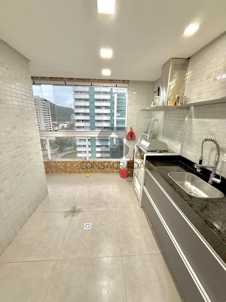 Apartamento na Praia Grande no Bairro Canto do Forte.: 2ª foto da galeria de imagens do imóvel