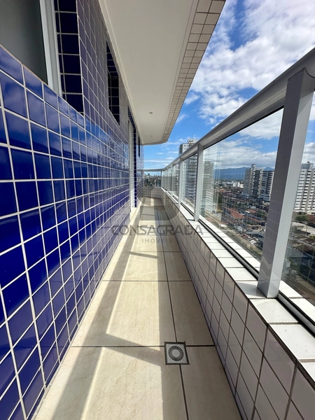 Apartamento na Praia Grande no Bairro Guilhermina.: 5ª foto da galeria de imagens do imóvel