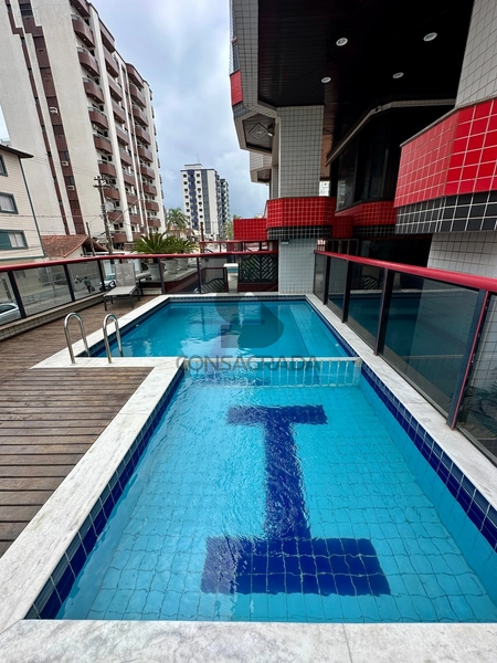 Apartamento na Praia Grande no Bairro Guilhermina.: 1ª foto da galeria de imagens do imóvel