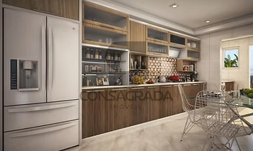 Apartamento na Praia Grande no Bairro Guilhermina.: 3ª foto da galeria de imagens do imóvel