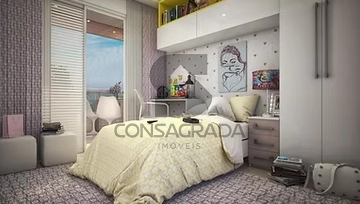 Apartamento na Praia Grande no Bairro Guilhermina.: 5ª foto da galeria de imagens do imóvel