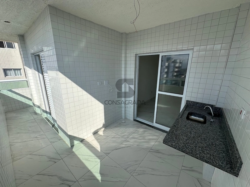 Apartamento na Praia Grande no Bairro Guilhermina.: 3ª foto da galeria de imagens do imóvel