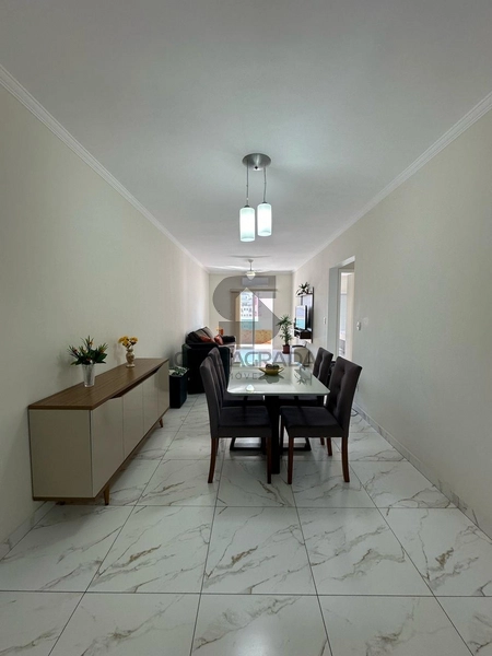 Apartamento na Praia Grande no Bairro Guilhermina.: 1ª foto da galeria de imagens do imóvel