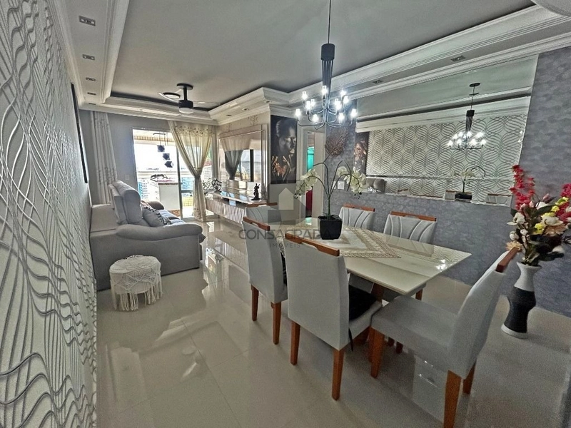 Apartamento na Praia Grande no Bairro Boqueirão.: 1ª foto da galeria de imagens do imóvel