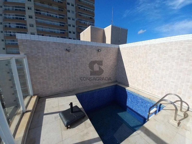 Cobertura duplex frente mar  na Praia Grande no Bairro Aviação.: 9ª foto da galeria de imagens do imóvel