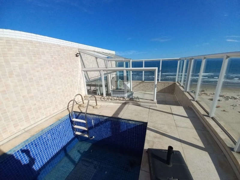 Cobertura duplex frente mar  na Praia Grande no Bairro Aviação.: 8ª foto da galeria de imagens do imóvel